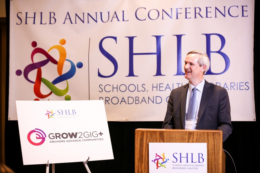 John Windhausen, SHLB Coalition's Executive Director, at Grow2Gig+ Event